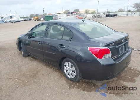2014 Subaru Impreza 2.0I from USA, damaged, VIN JF1GJAA64EH007553